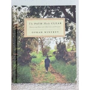 The Path Made Clear Oprah Winfrey Hardcover Book First Edition 2019 Self-Help